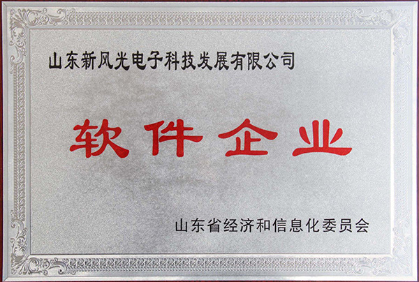 新風(fēng)光電子公司順利通過(guò)2013年山東省軟件企業(yè)認證