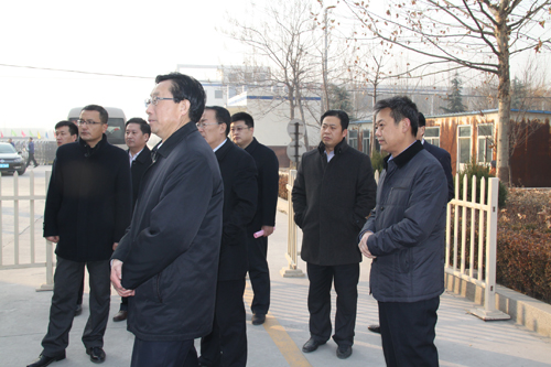 濟寧市政法委書(shū)記韓軍來(lái)公司調研