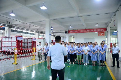 新風(fēng)光百兆級高壓水冷SVG成功通過(guò)中國電科院型式試驗檢測驗收